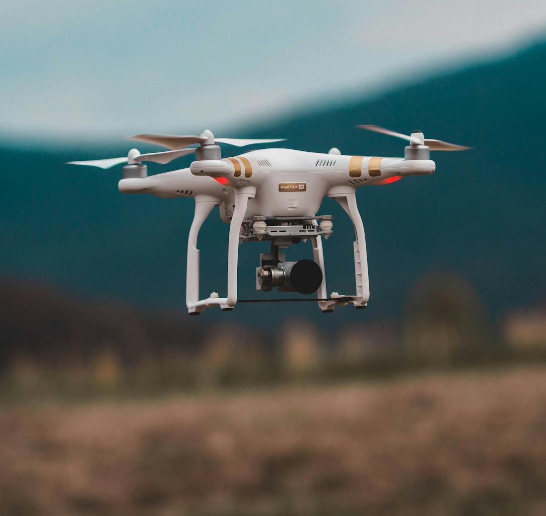 Drop hero drone photo